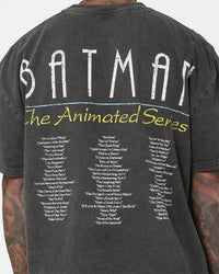 73Studio X DC 1993 Batman Heavyweight Vintage T-Shirt Black Wash