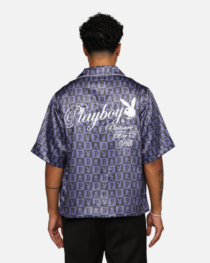 Playboy By Culture Kings Mechanic Shirt Black/Purple
