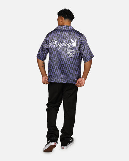 Playboy By Culture Kings Mechanic Shirt Black/Purple