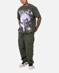 Goat Crew X Hunter X Hunter Hisoka Heavyweight Vintage T-Shirt Black Wash