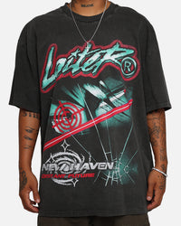 Loiter New Haven Vintage T-Shirt Black Wash