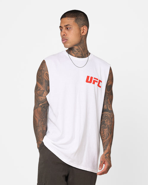 UFC By Goat Crew Tank White