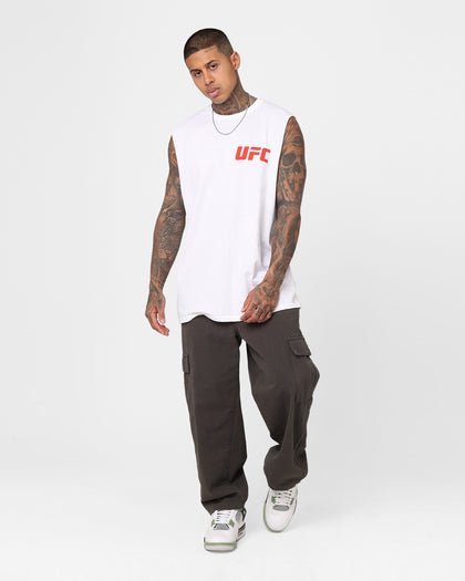 UFC By Goat Crew Tank White