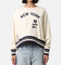 Pro Standard Women's New York Yankees Retro Classics Crewneck Eggshell/Midnight Navy