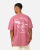 Carre Rolling Worldwide T-Shirt Mauve