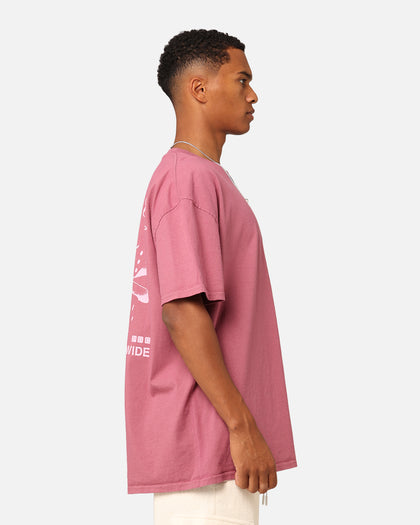 Carre Rolling Worldwide T-Shirt Mauve