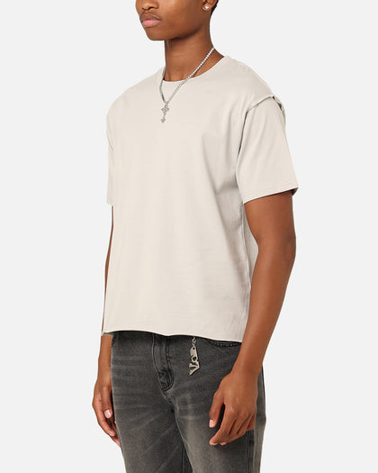 Saint Morta Lafayette Cropped T-Shirt Grey