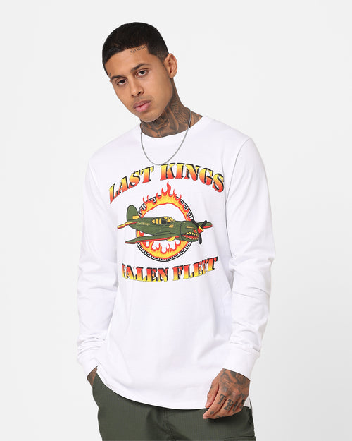 Last Kings Fallen Fleet Long Sleeve T-Shirt White