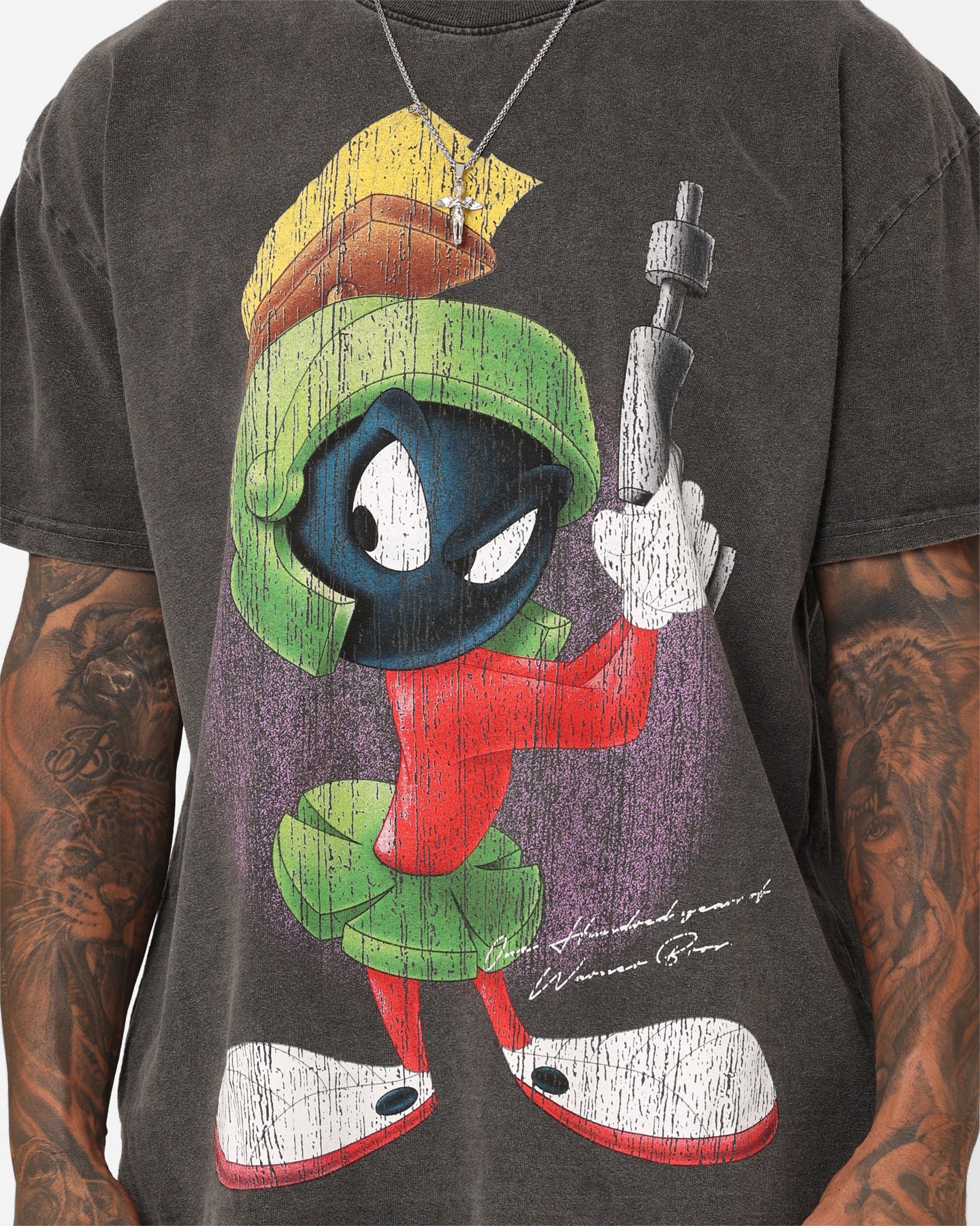 73Studio X Warner Bros. Marvin The Martian Vintage Heavyweight T