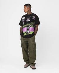 Goat Crew Moto X Mania T-Shirt Black