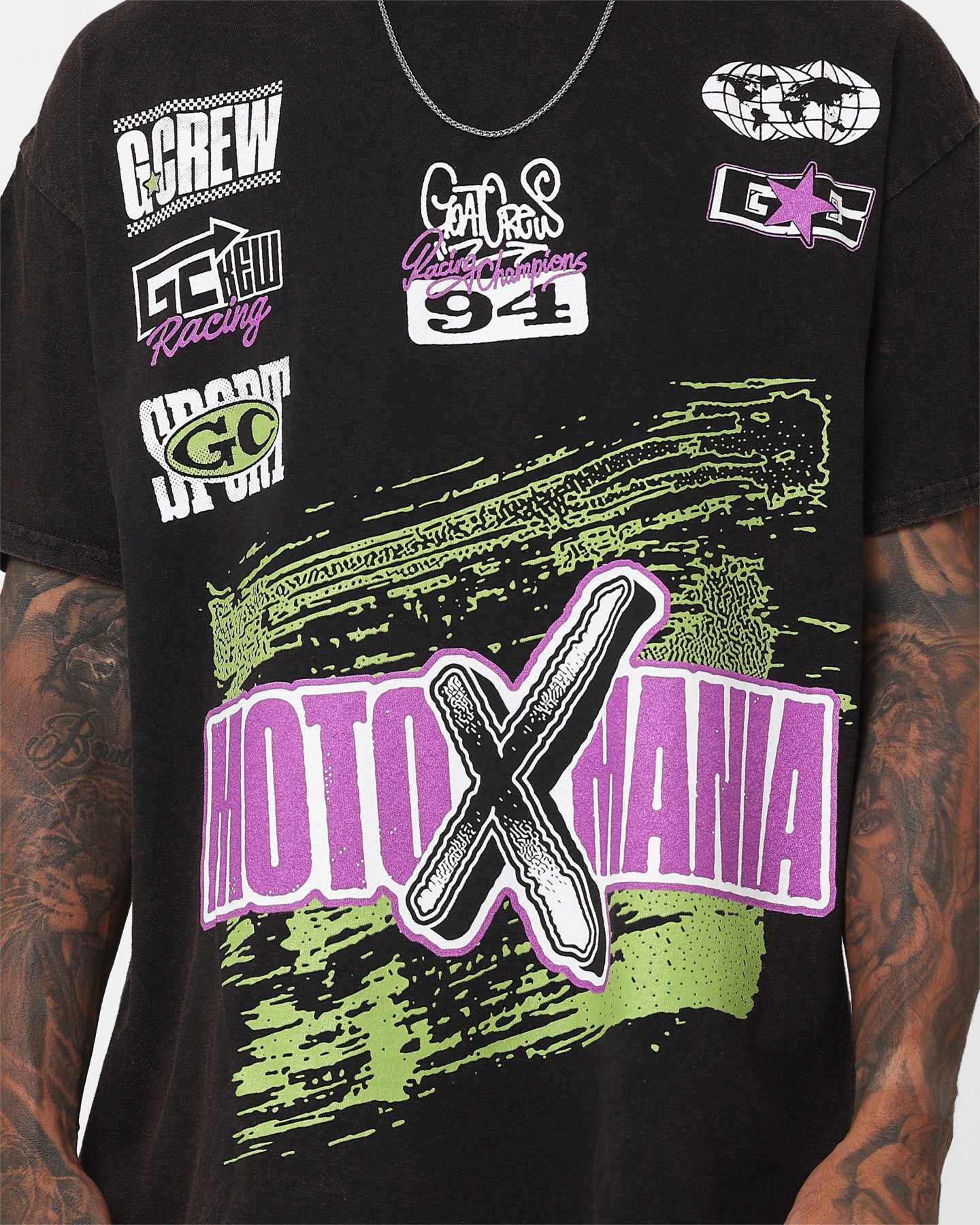Goat Crew Moto X Mania T-Shirt Black | Culture Kings US