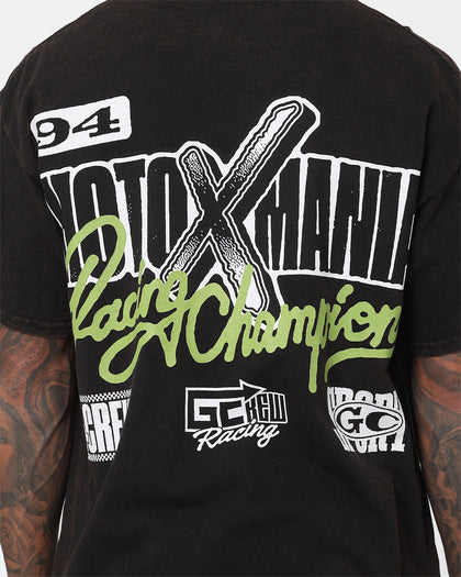 Goat Crew Moto X Mania T-Shirt Black