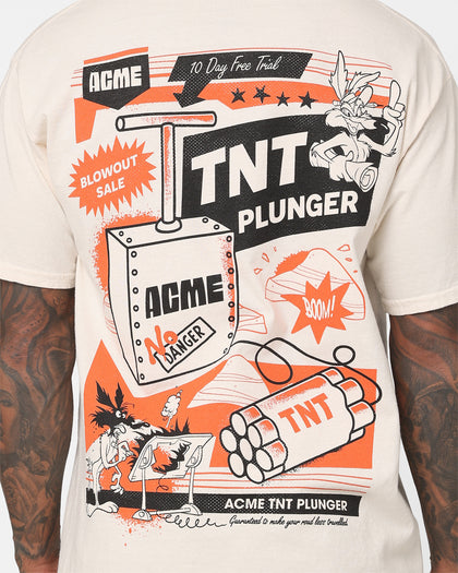 Goat Crew Acme TNT T-Shirt Off White