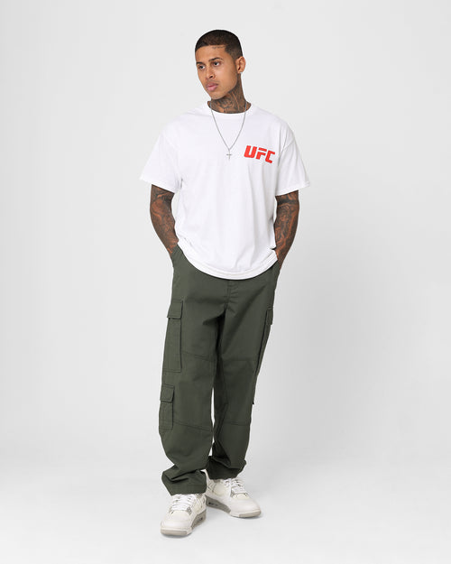 UFC By Goat Crew Logo T-Shirt White