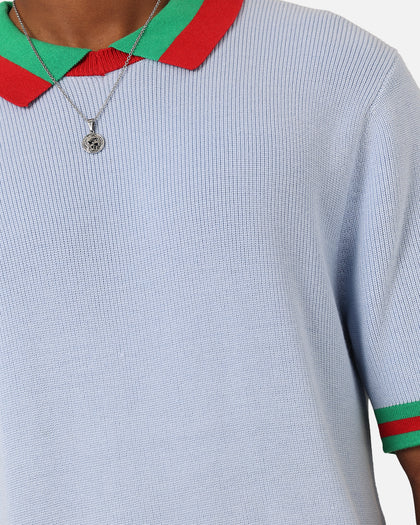 XXIII Kurt Knitted Polo Shirt Blue