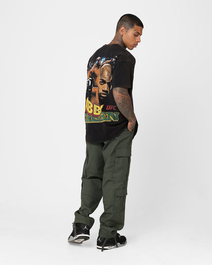 UFC By Goat Crew Bobby Green Vintage T-Shirt Black Wash