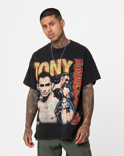 UFC By Goat Crew Tony Ferguson El Cucuy Vintage T-Shirt Black Wash
