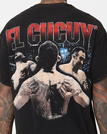 UFC By Goat Crew Tony Ferguson El Cucuy Vintage T-Shirt Black Wash
