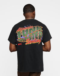 UFC By Goat Crew Aljamain Sterling Funk Master T-Shirt Black Wash