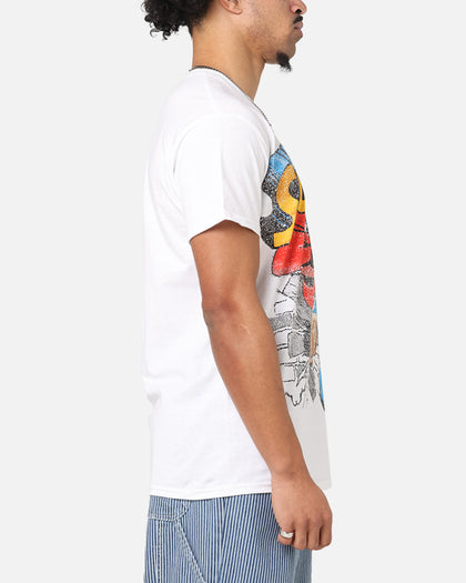 Goat Crew X DC Superman Man Of Steel T-Shirt White
