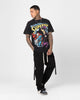 Goat Crew X DC Superman Versus Vintage T-Shirt Black Wash