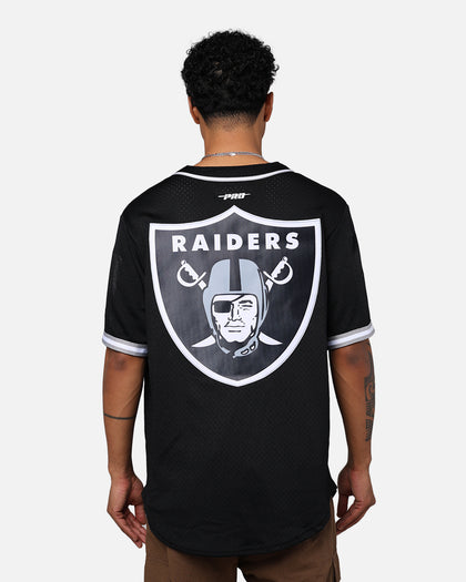 Pro Standard Las Vegas Raiders Mesh Button Up Jersey Black/Grey