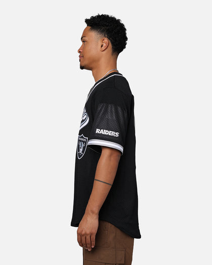 Pro Standard Las Vegas Raiders Mesh Button Up Jersey Black/Grey