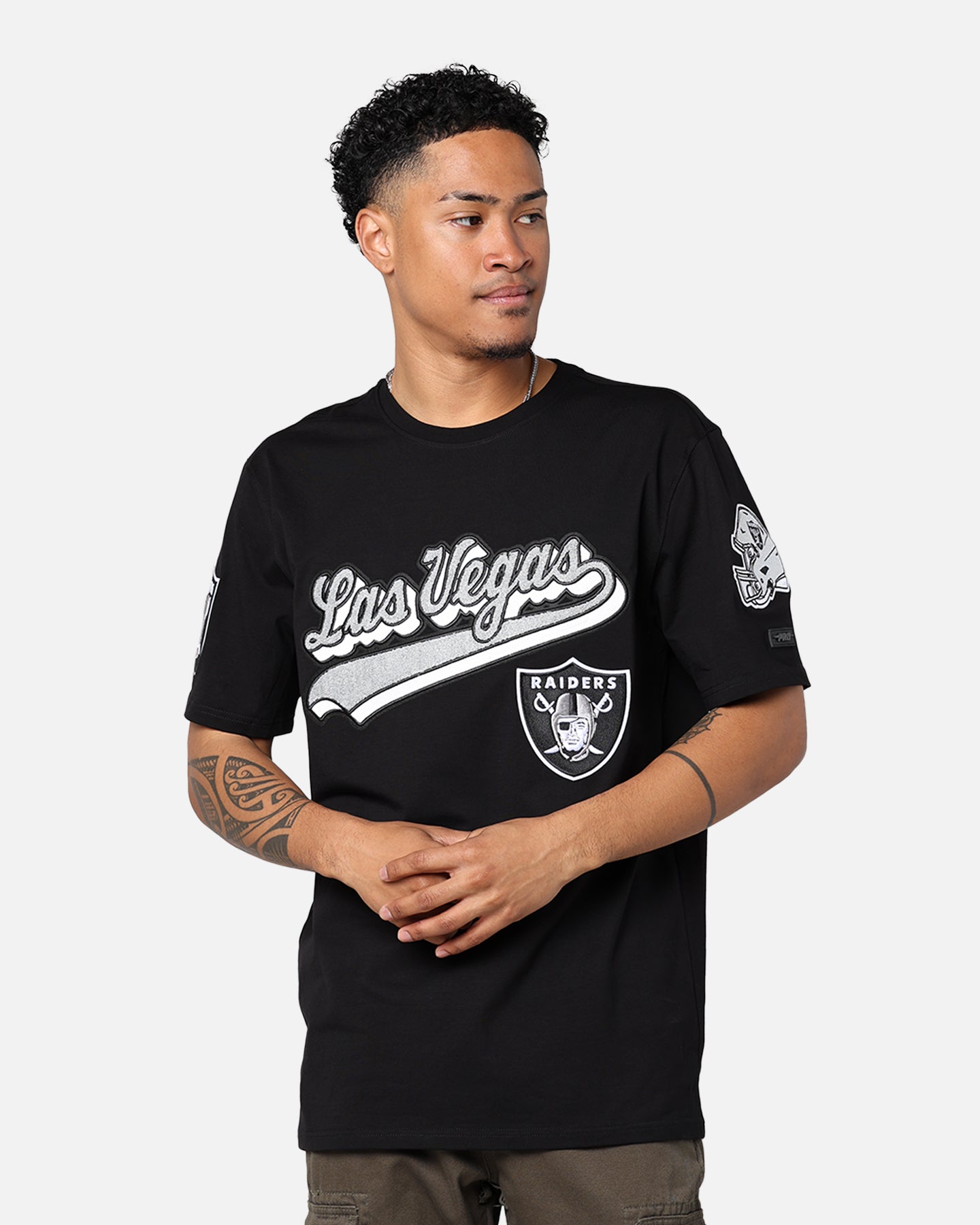 PRO STANDARD RAIDERS ラスベガス・レイダース シャツ Pro Standard Las Vegas Raiders SJ T-Shirt Black | Culture Kings US