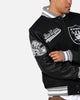 Pro Standard Las Vegas Raiders Wool Varsity Jacket Black/Grey
