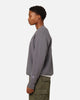 Champion Reverse Weave Small C Crewneck Grey Ocean