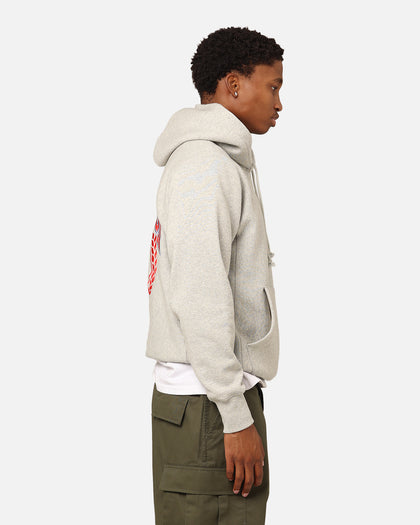Champion Reverse Weave Field Basketball Hoodie Oxford Heather