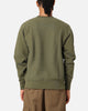 Champion Reverse Weave Small C Crewneck Moss