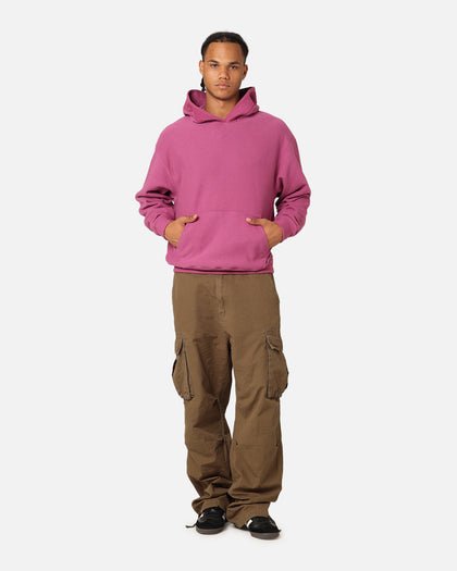 Champion Reverse Weave Terry Tape Hoodie Berry