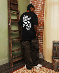 Dreamville Paisley T-Shirt Black