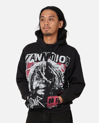 Iann Dior Iann Dior Vintage Hoodie Black Wash