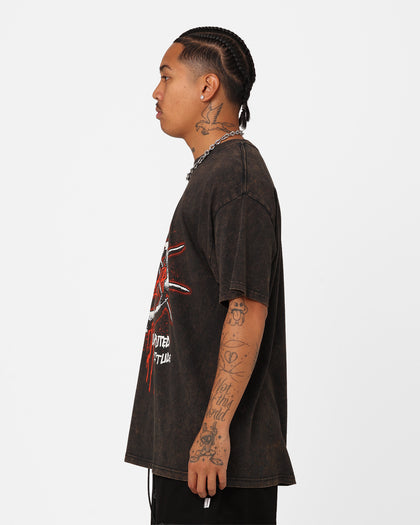 Slayer Undisputed Attitude Vintage T-Shirt Black Wash