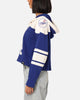 47 Brand Women's Los Angeles Dodgers Cropped Lacer Hoodie Royal