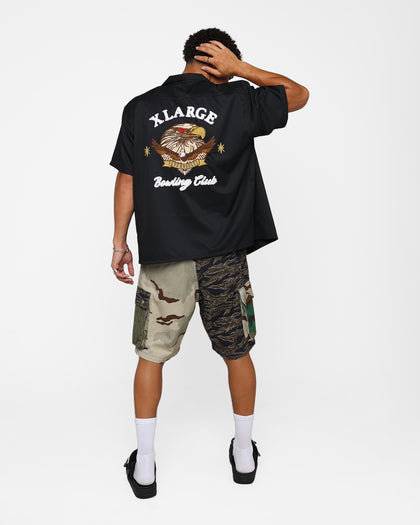 X-Large Bowling Club Short Sleeve Shirt Black