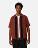 Fred Perry Panel Polo Shirt Whisky Brown