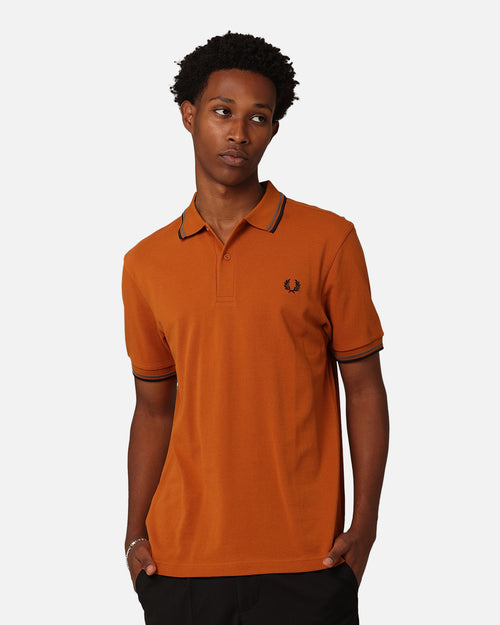 Fred Perry Twin Tipped Polo Shirt Nut Flake