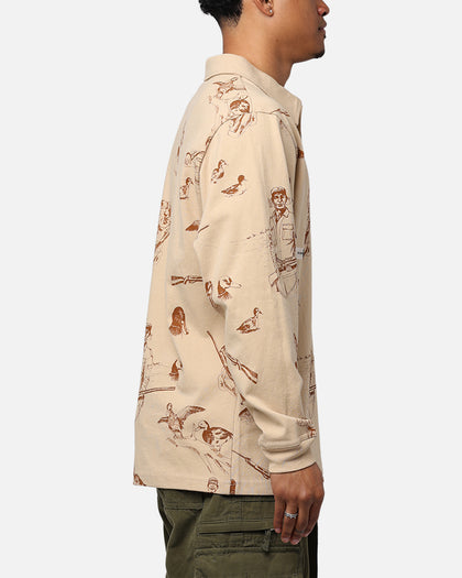 Students Golf Lauderdale Polo Shirt Sand