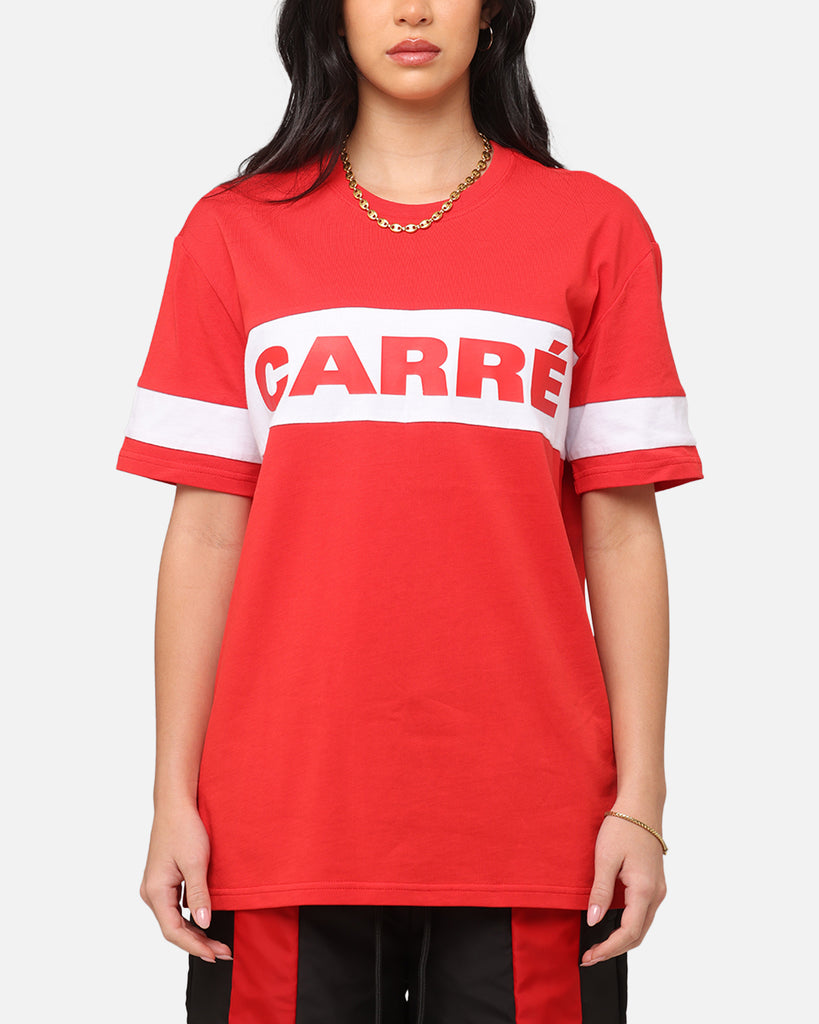 Carre Bars T-Shirt Red/White | Culture Kings US