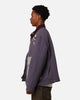 Lifted Anchors "Relly" Mohair Work Jacket Navy/Mohair