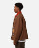 Lifted Anchors "Relly" Mohair Work Jacket Brown/Mohair