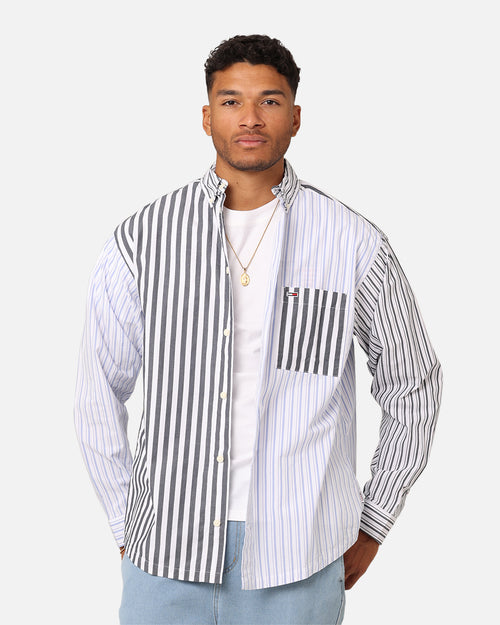Tommy Jeans Oversized Stripe Mix Shirt June Iris Stripe