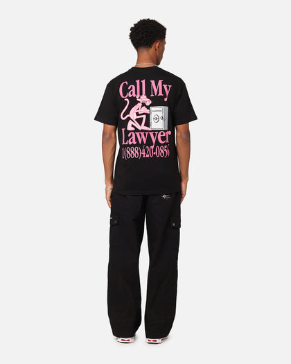 Market Pink Panther Call My Lawyer T-Shirt Black