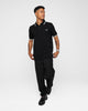 Fred Perry Twin Tipped Polo Shirt Black/Light Ice