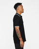 Fred Perry Twin Tipped Polo Shirt Black/Light Ice