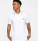 Fred Perry Twin Tipped Polo Shirt White/Silky Peach/Uniform Green