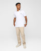 Fred Perry Twin Tipped Polo Shirt White/Silky Peach/Uniform Green